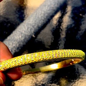 J Crew yellow bracelet